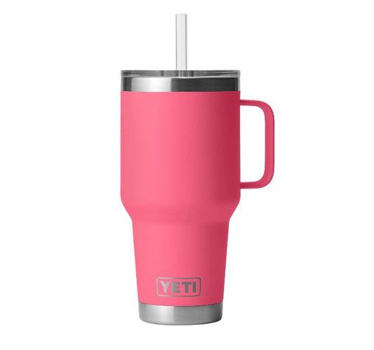 YETI 35 oz (1035ml) Rambler Tumbler with MagSlider Lid / Color: Tropical Pink