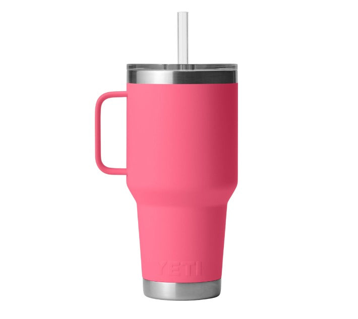 YETI 35 oz (1035ml) Rambler Tumbler with MagSlider Lid / Color: Tropical Pink