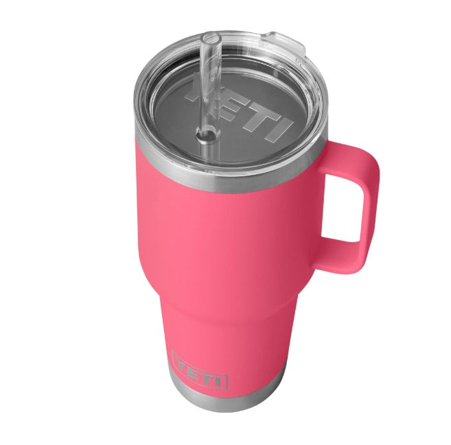 YETI 35 oz (1035ml) Rambler Tumbler with MagSlider Lid / Color: Tropical Pink