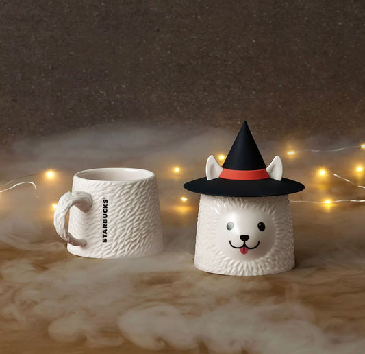 Starbucks Dog In Witch Hat Mug